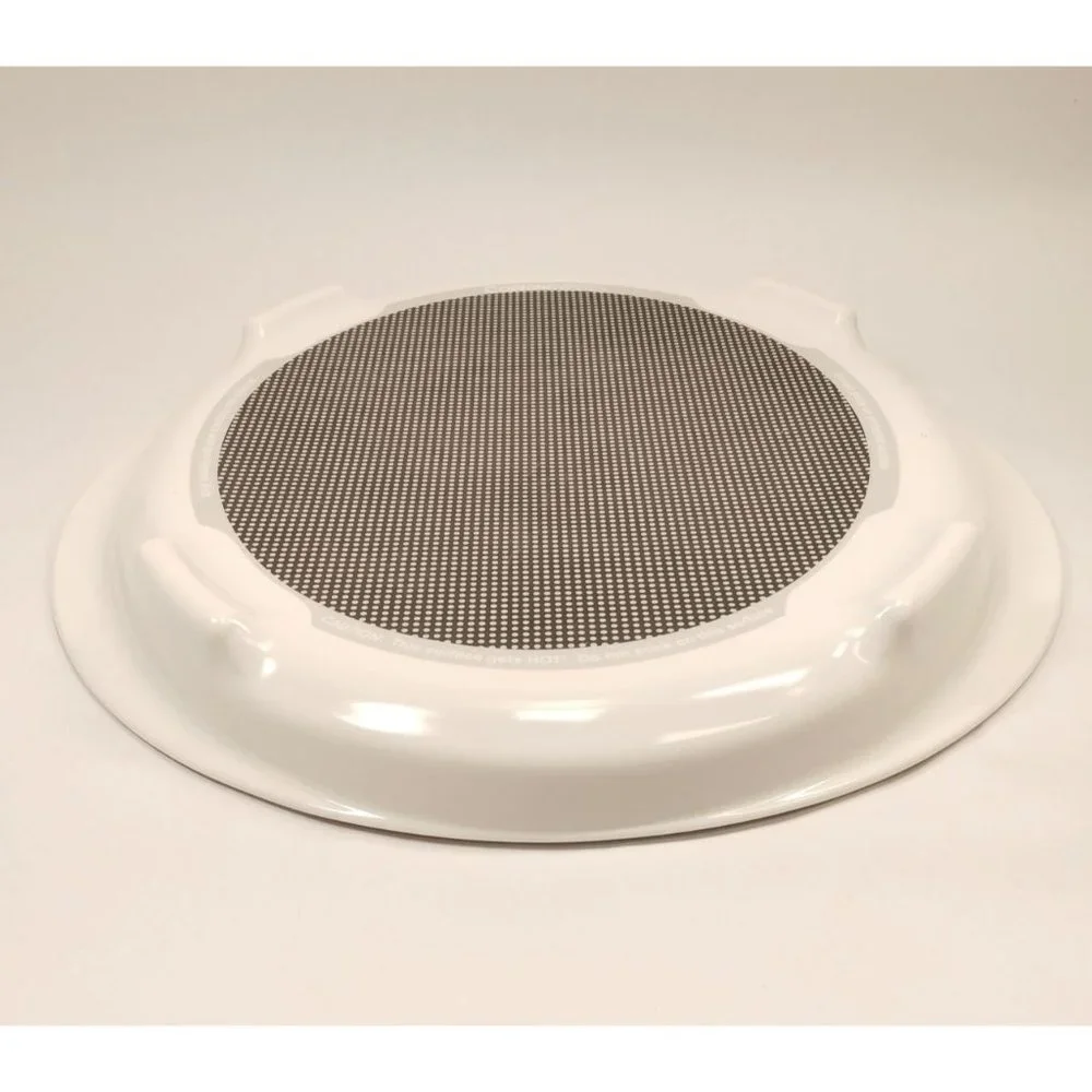 Corning Ware 4784 Microwave Pyroceram Oval Open Roaster Baking Platter Tray